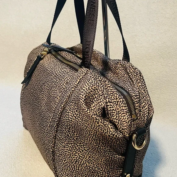 Borbonese Borsa A Mano Medium Jet Handbag - Picture 2 of 12